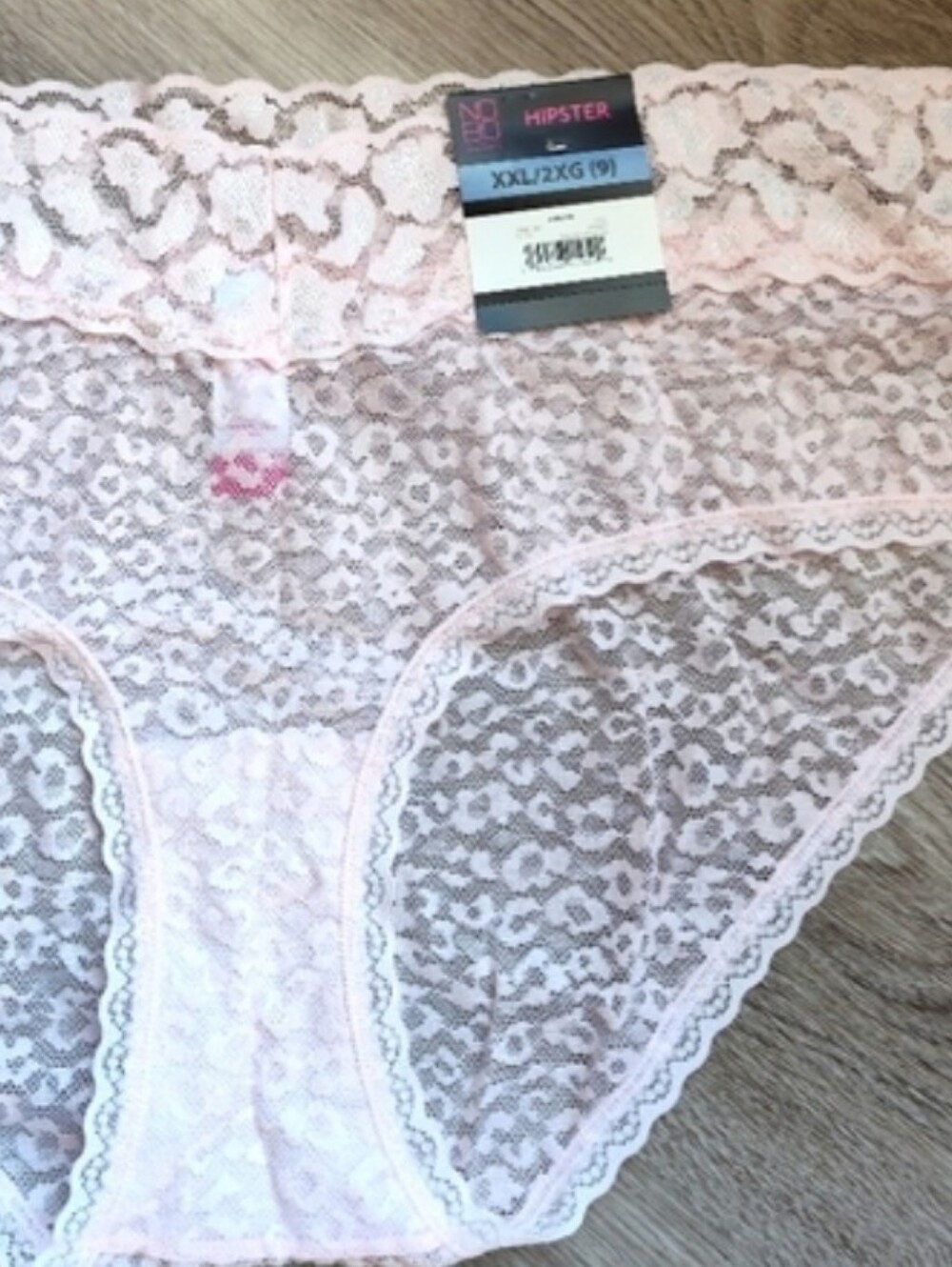 3 For $10🆕Hipster Lace Bikini Panty - Light Pink Sz 2X/9
